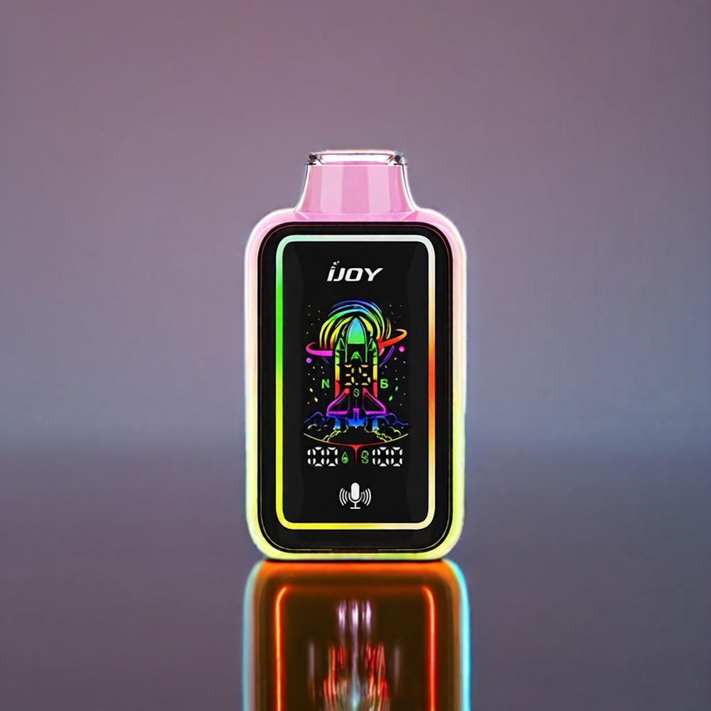 IJOY URANUS 25000 Puffs Justerbar Luftstrøm & Effekt Dragon Jordbærbanan 850 mAh 20ML Type-C Engros Danmark