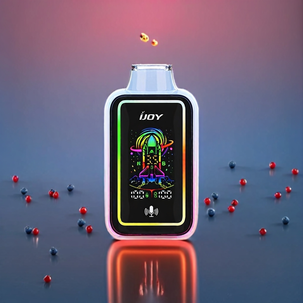 IJOY URANUS 25000 Pust Justerbar Luftstrøm 25w/40w Blåbær Vandmelon 850 mAh Type-C Engros Danmark