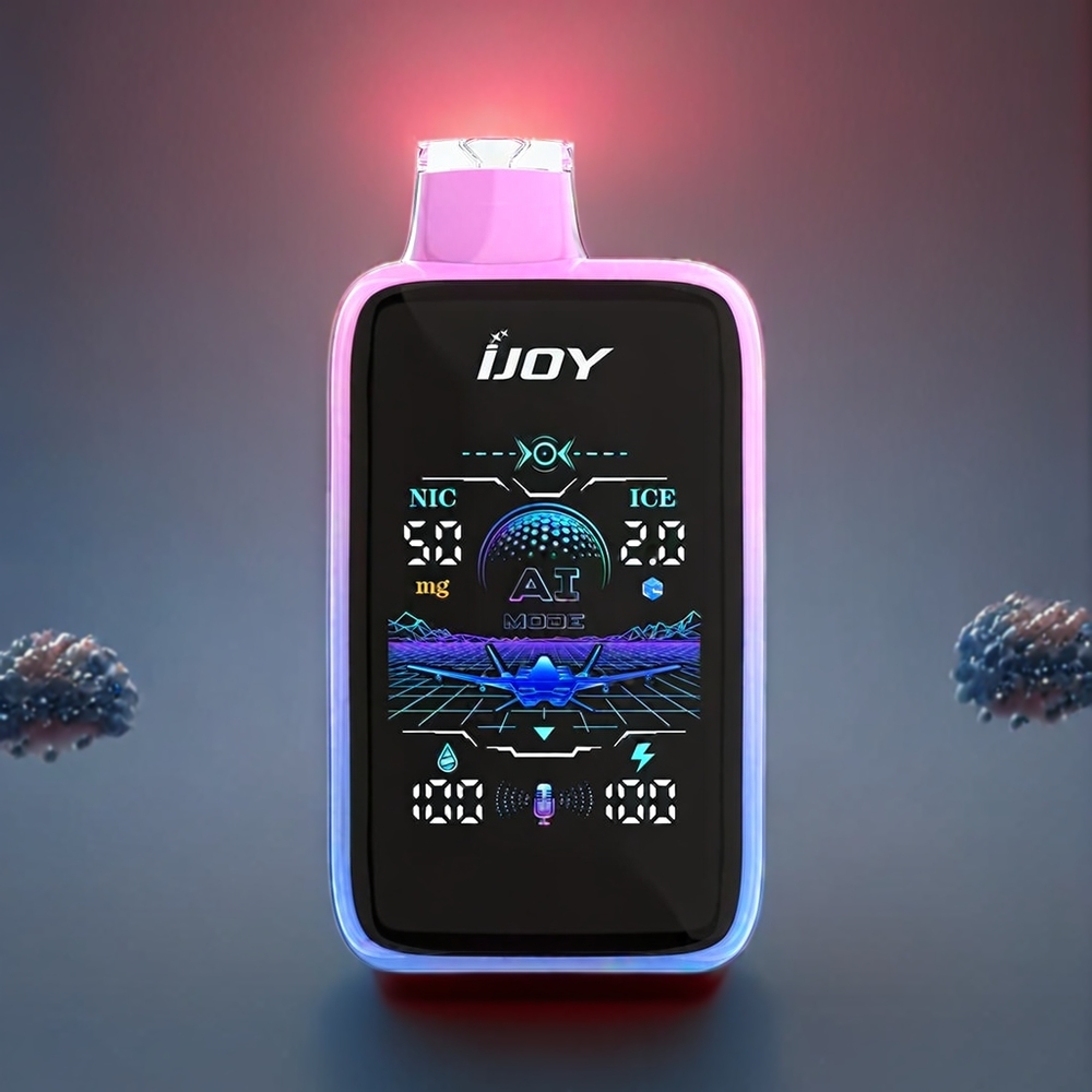 IJOY Uranus Mate 40000 Puffs Blåbær Vandmelon ICE0-3 51x27.5x96.9mm 1100mAh 28W+8W Type-C Engros Danmark