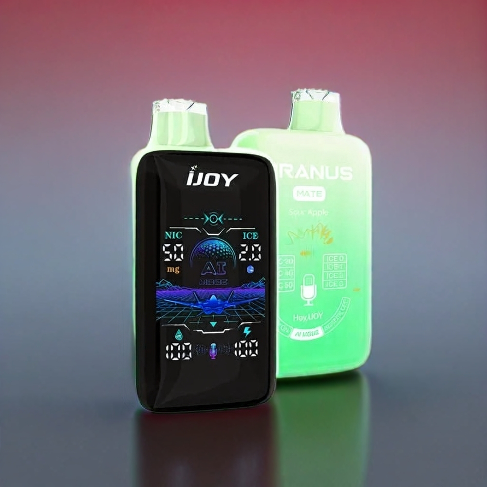 IJOY Uranus Mate 40000 Puffs ICE3 1100MAH 28W+8W TYPE-C Sur Æble Engros Danmark