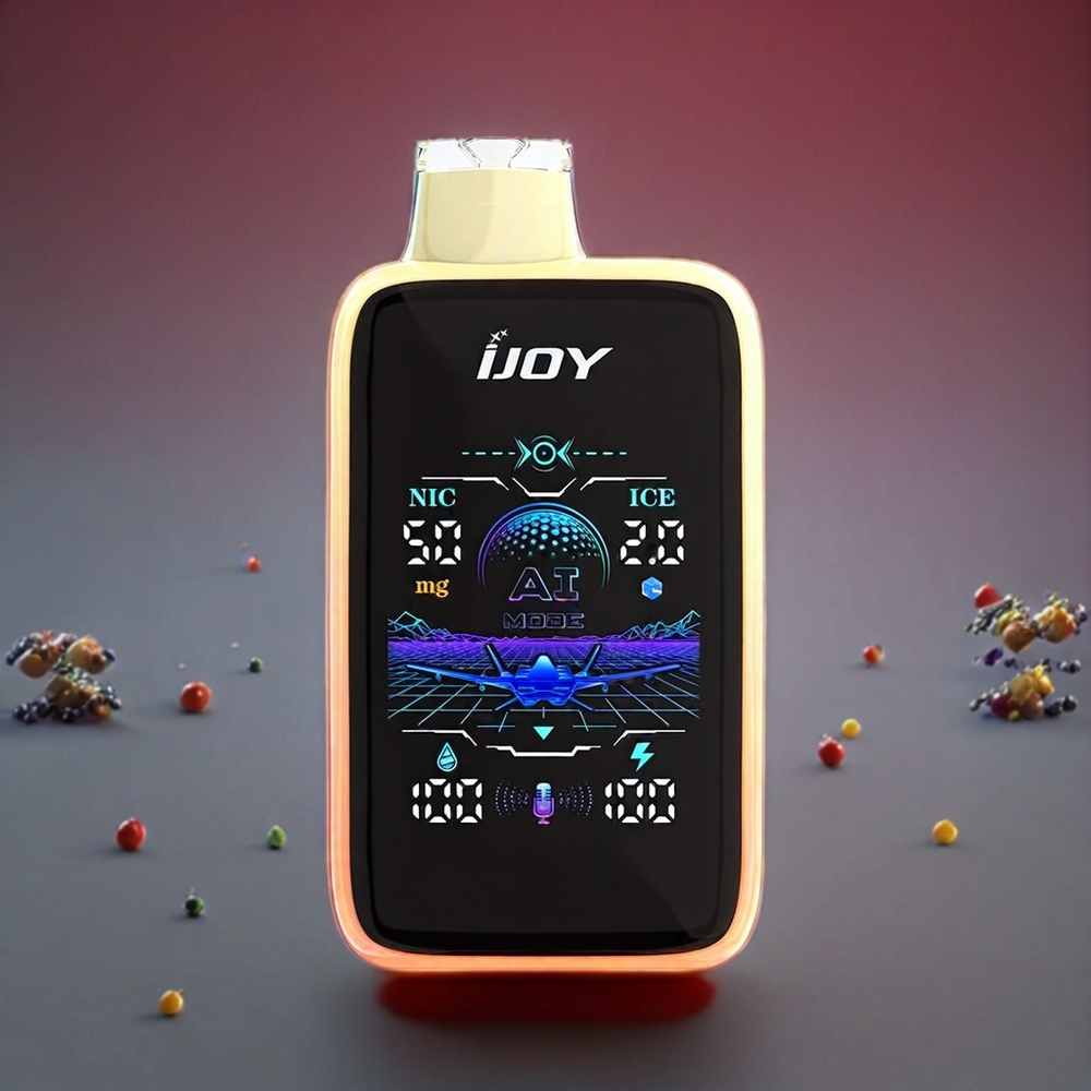 IJOY Uranus Mate 40000 Puffs ICE Kontrol Luftstrøm 20ML 30MG/50MG Type-C + Engros Danmark