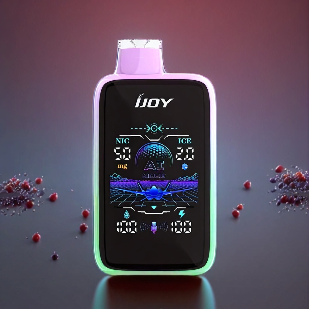 IJOY Uranus Mate 40000 Puffs Justerbar Luftstrøm Iskontrol 20ML TYPE-C 30MG/50MG Engros Danmark
