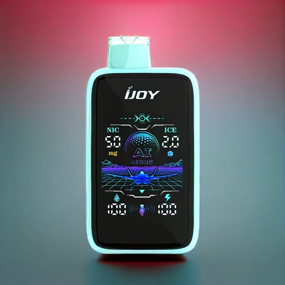 IJOY Uranus Mate 40000 Pust Justerbar Luftstrøm 20ML 30MG/50MG Iskontrol Type-C Engros Danmark