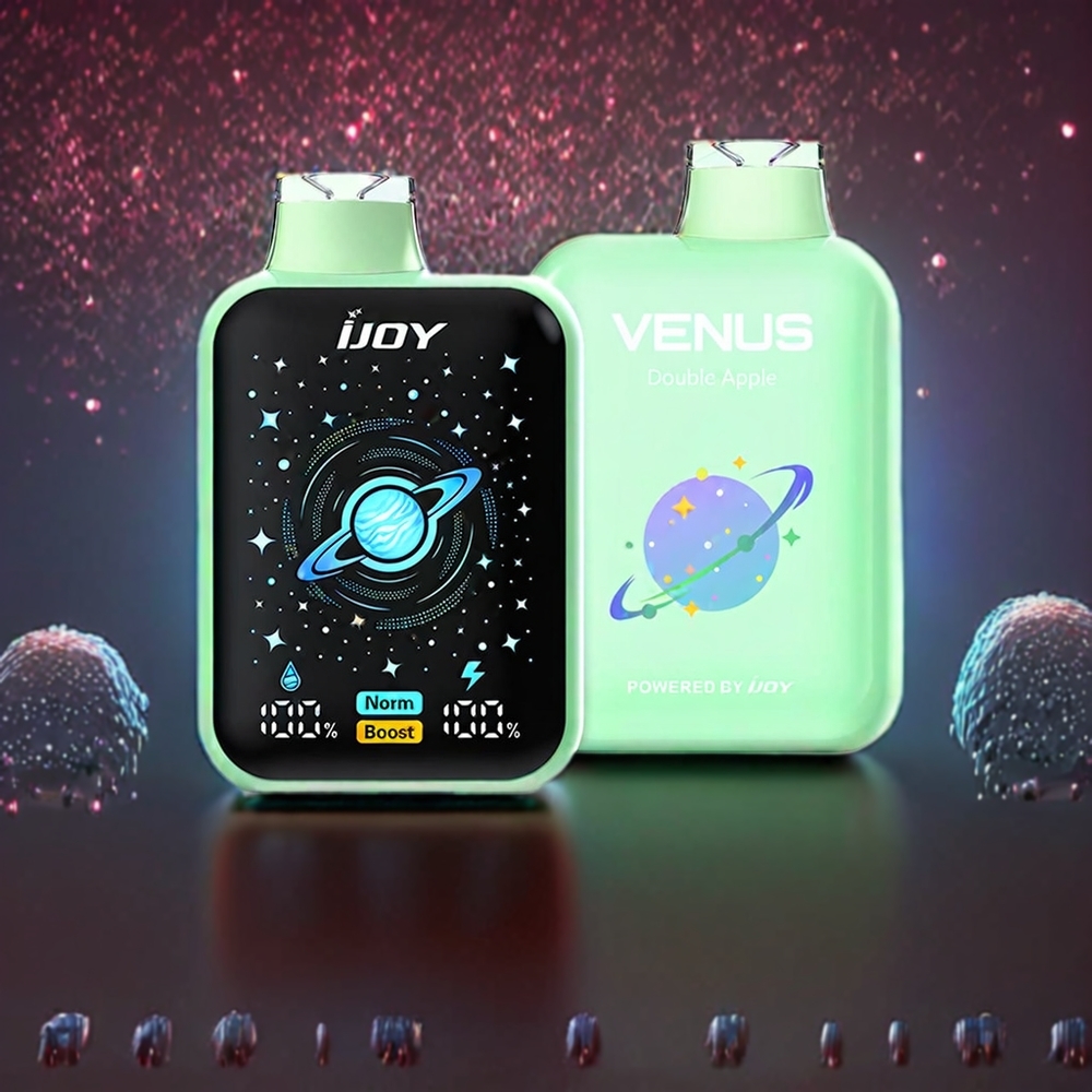 IJOY VENUS 25000 Pust Dobbelt Æble 20ML 900mAh TYPE-C Engros Danmark