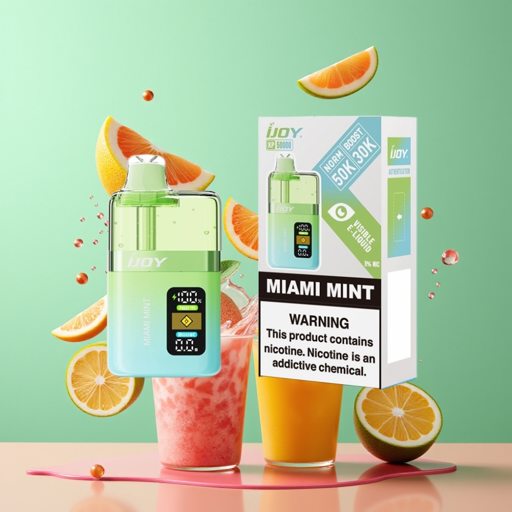 IJOY XP50000 Engangs Vape Miami Mynte Engros Danmark