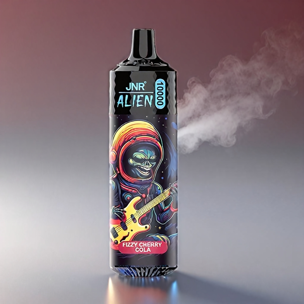 JNR Alien 10000 Puffs Frisk Kirsebær Cola 850mAh 1.2Ω Mesh 20ml Type-C RGB Engros Danmark