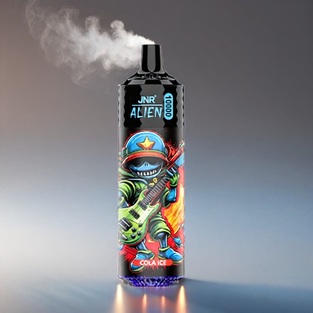 JNR Alien 10000 Puffs Kolais | 10000 Puffs, 850mAh, 1.2Ohm, 20ml, Type-C, RGB LED Engros Danmark