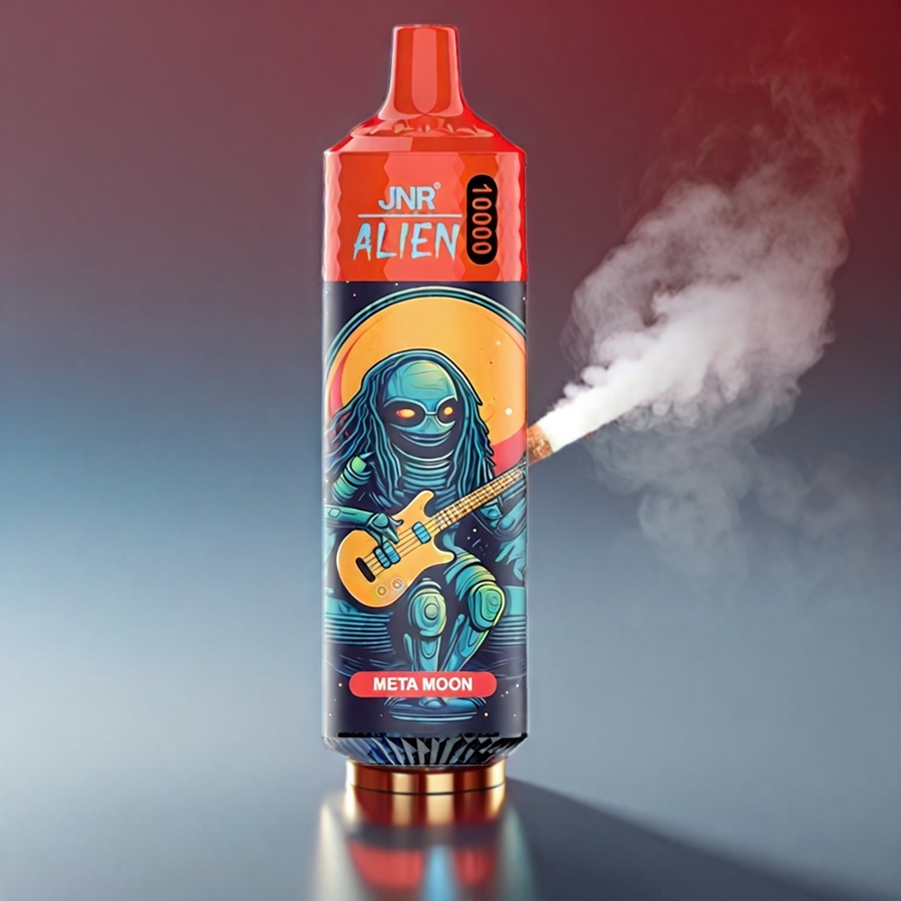 JNR Alien Meta Måne 10000 Puffs 850mAh 1.2Ohm Mesh 0%-2%-5% 20ml Type-C RGB Engros Danmark