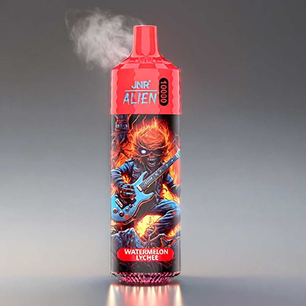 Jnr Alien 10000 Puffs Vandmelon Litchi 850mAh 20ml Type-C RGB Engros Danmark