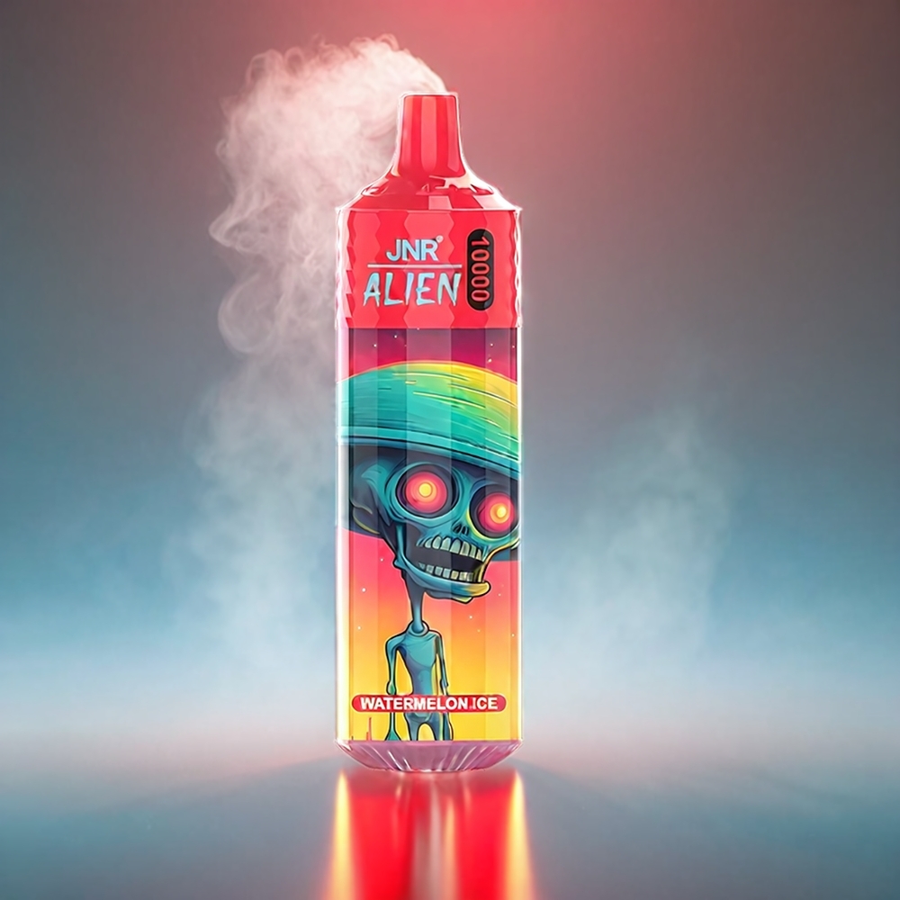 Jnr Alien 850mAh 1.2Ω Mesh 20ml Vandmelon 10000 Puffs RGB Type-C Engros Danmark