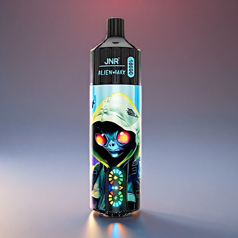 JNR Alien Max 18000 Puffs Dual Mesh Coil Type-C Quick Charge Blåbær Hindbær Engros Danmark