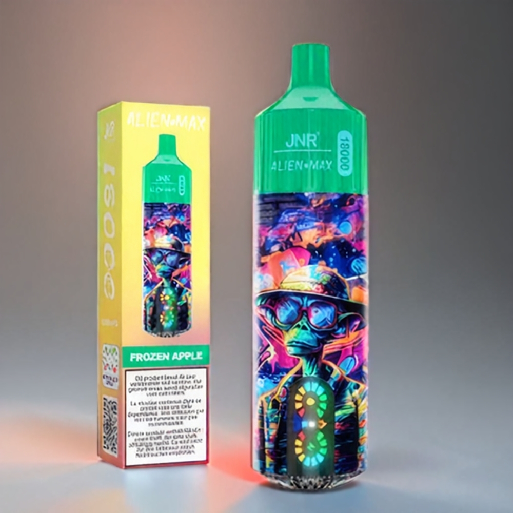 JNR Alien Max 18000 Puffs Smart LED Dual Mesh Især Æble Engros Danmark