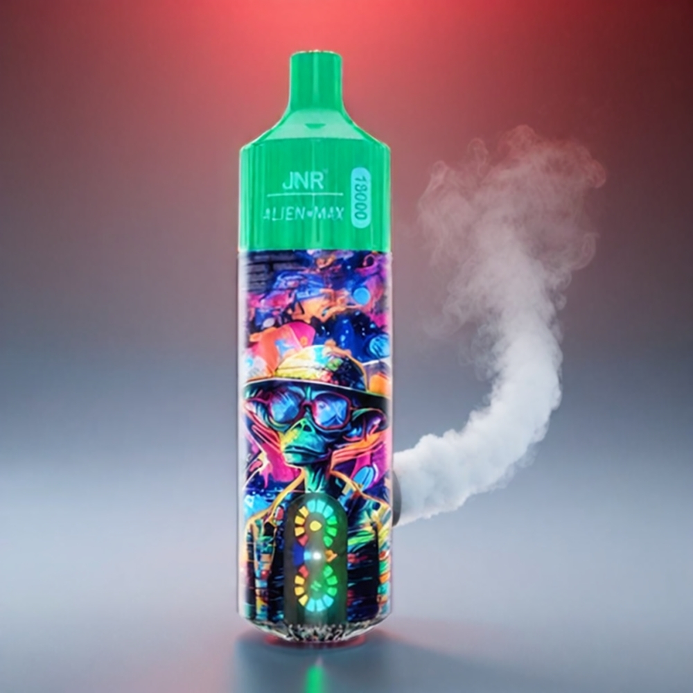 JNR Alien Max 18000 Puffs Smart LED Dual Mesh Især Æble Engros Danmark