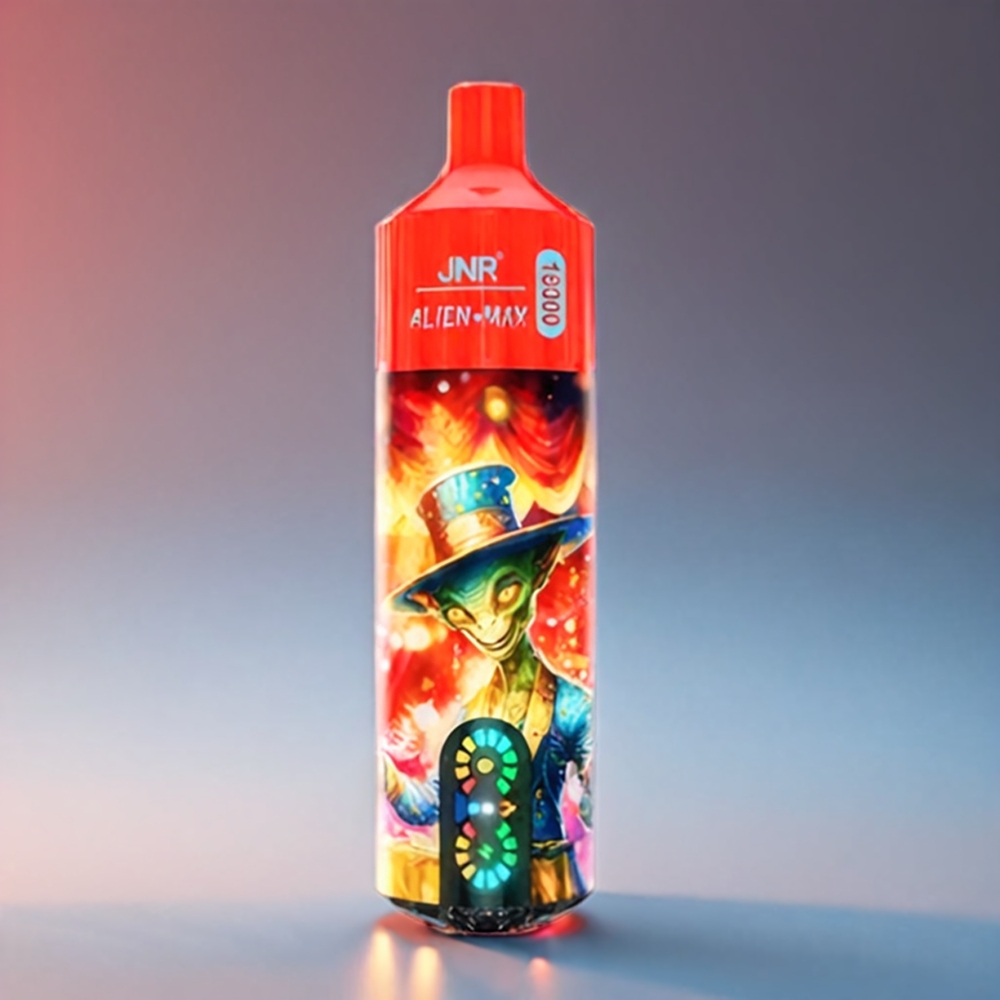 JNR Alien Max 18000 Puffs Væddemelon med Smart LED Display & Dual Mesh Coil Engros Danmark