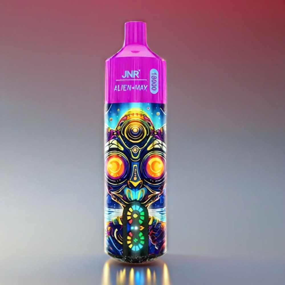 Jnr Alien Max 18000 Puffs Smart LED Dual Mesh 850mAh Type-C Kiwi Passionsfrugt Guava Engros Danmark