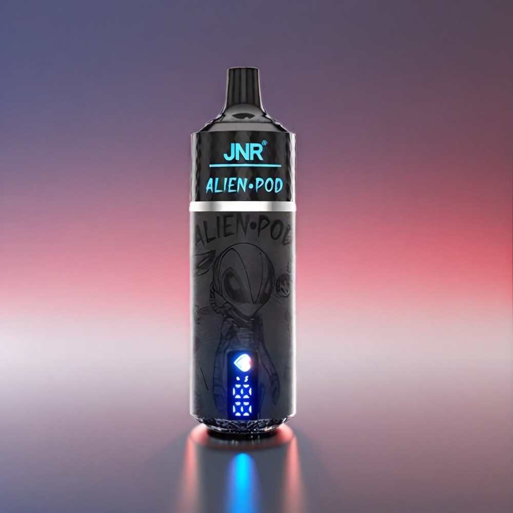 JNR Alien Pod 13000 Puffs Jordbær Hindbær Kirsebær 850mAh 20ml Mesh Core Type-C 10PCS Engros Danmark