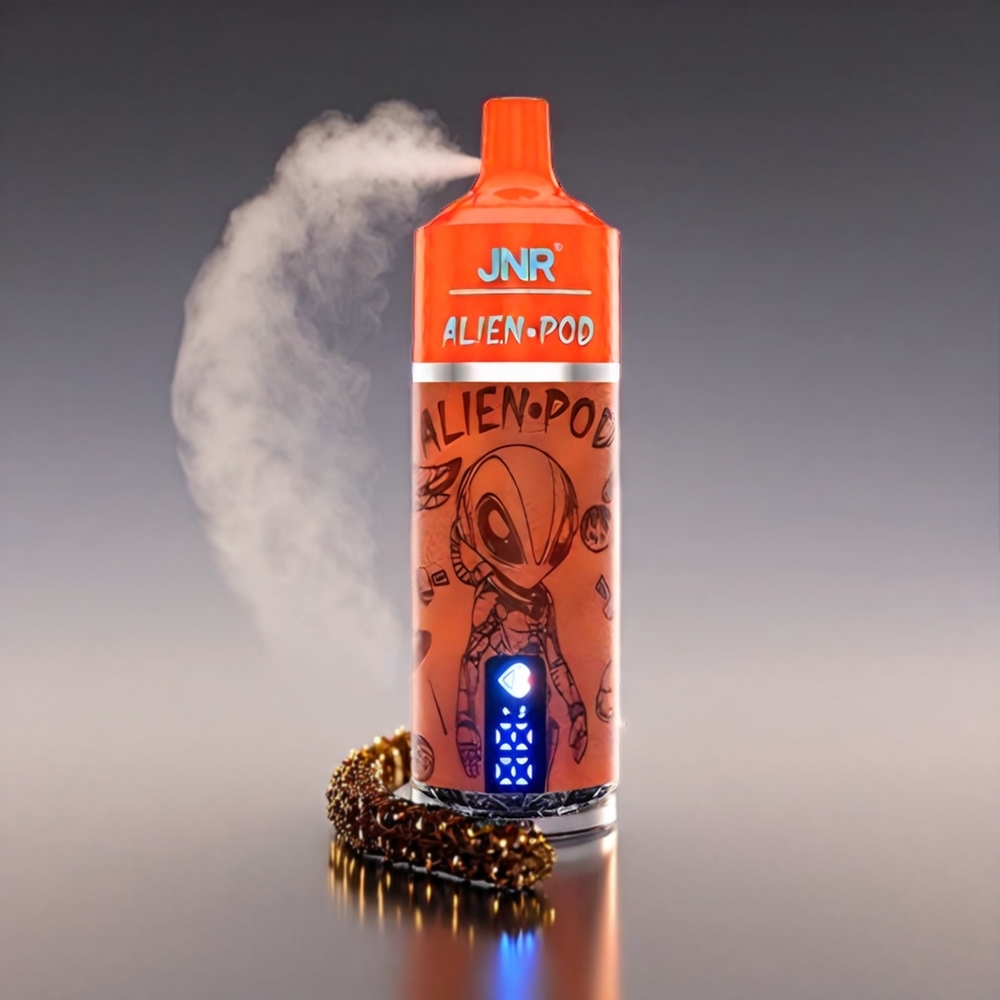 JNR Alien Pod 13000 Puffs Vape Passionsfrugt Kiwi 850mAh 20ml Type-C Quick Charge Engros Danmark