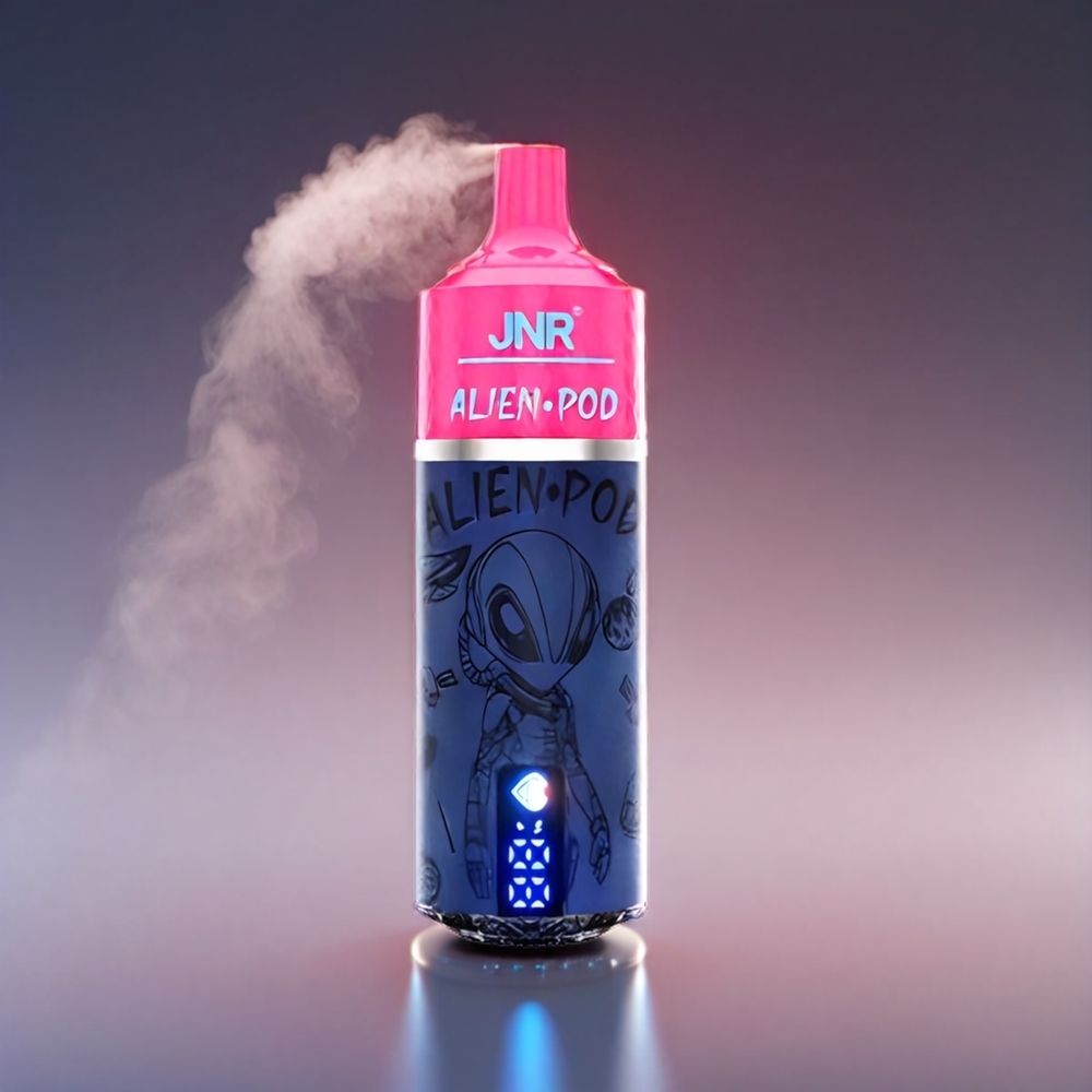 Jnr Alien Pod 13000 Puffs Mesh Core 850mAh Cherry Bær 20ml POD MOD Type-C Engros Danmark