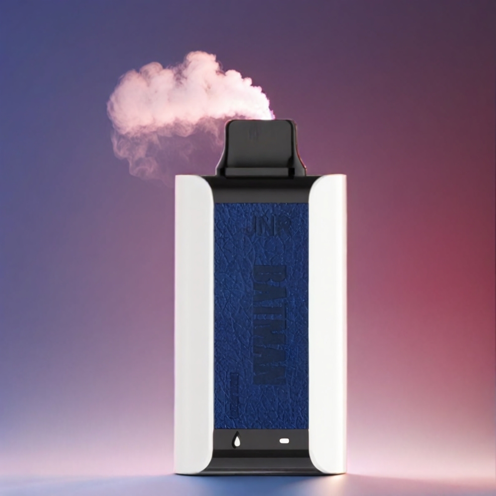 JNR BATMAN 11000 Puffs Hindbær Drue 850mAh 20ml 0%/2%/5% Dual Mesh Coil Type-C Engros Danmark