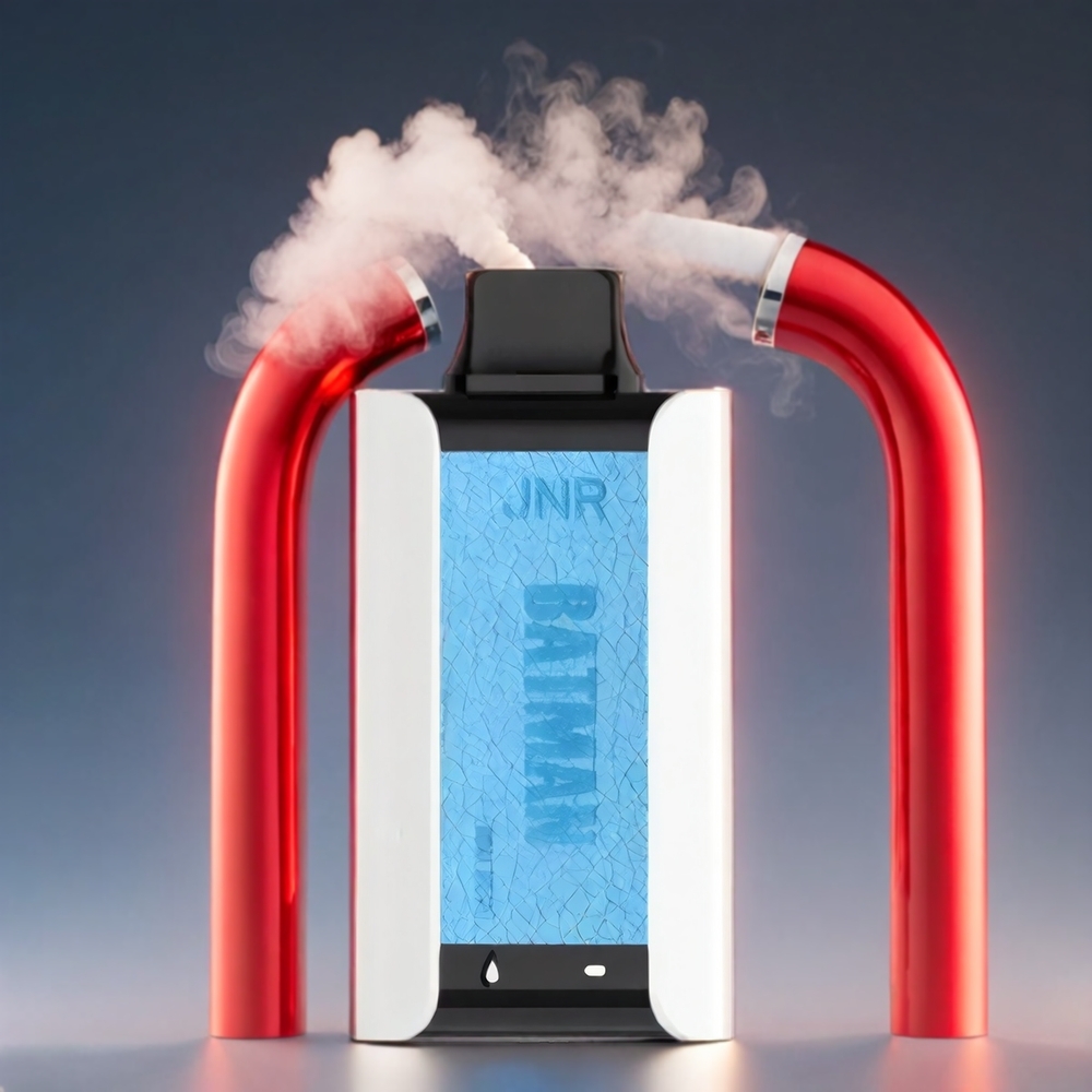 Jnr Batman 11000 Puffs Frugttygge 11000 Puffs 850mAh 20ml 0%/2%/5% Dual Mesh Coil Type-C Engros Danmark