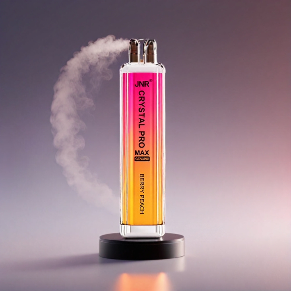 JNR Crystal Pro Max 5000 Puffs Bær Fersken // 5000 Puffs 1400mAh 1.0ohm 12ml Engros Danmark