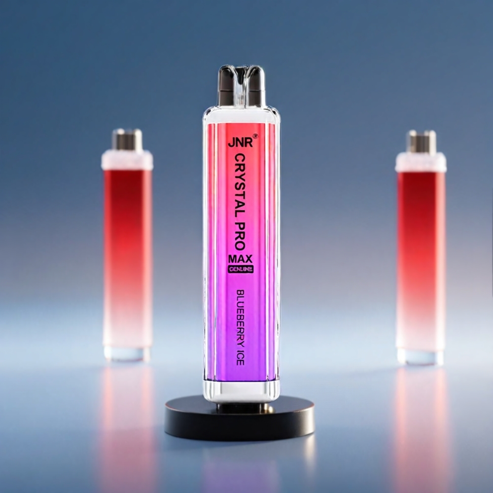 JNR Crystal Pro Max 5000 Puffs Blåbær 1400mAh 1.0ohm 12ml 10PCS/PACK Engros Danmark
