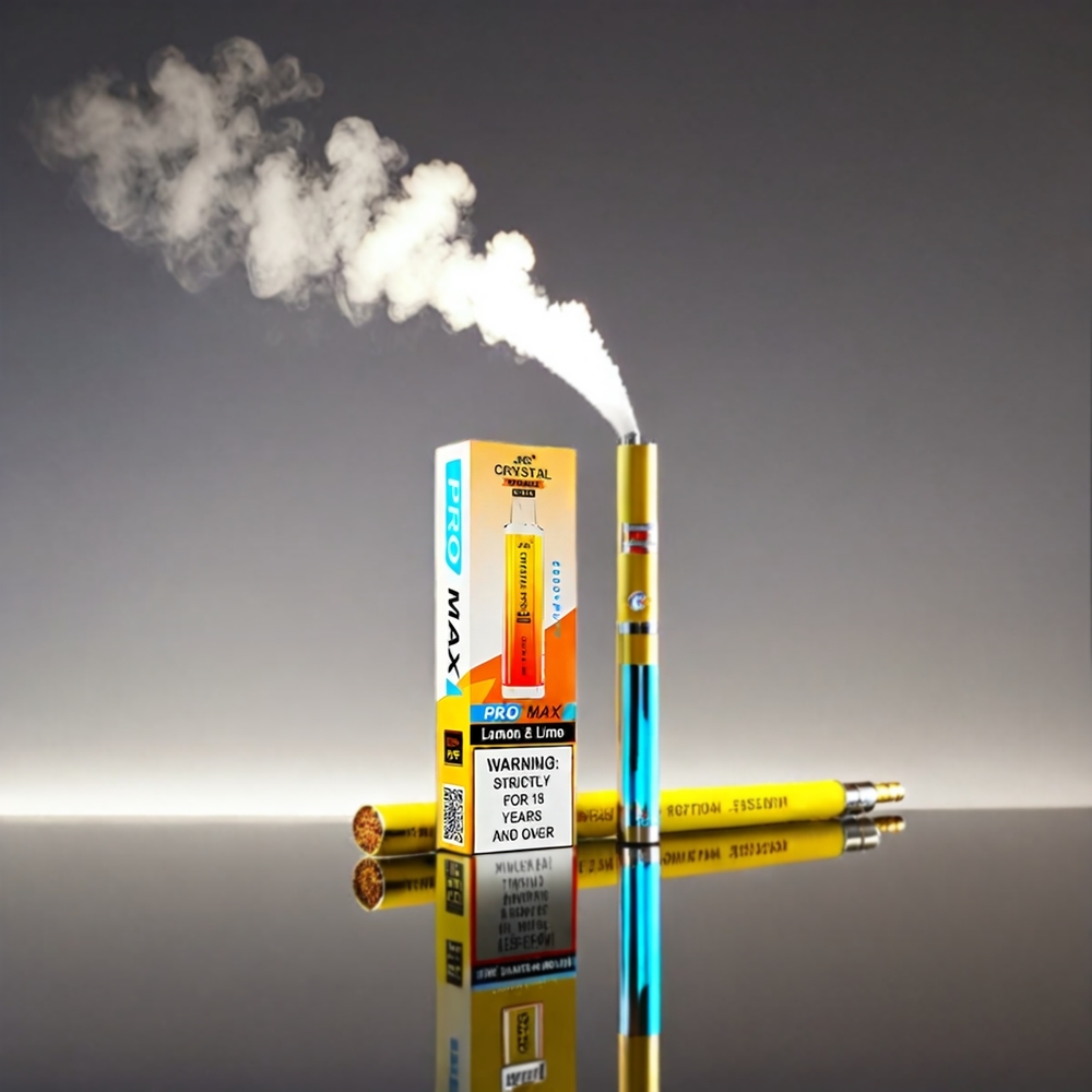 JNR Crystal Pro Max 5000 Puffs Citron & Lime 12ml 1400mAh Mesh 0%-2%-5% 10stk Engros Danmark
