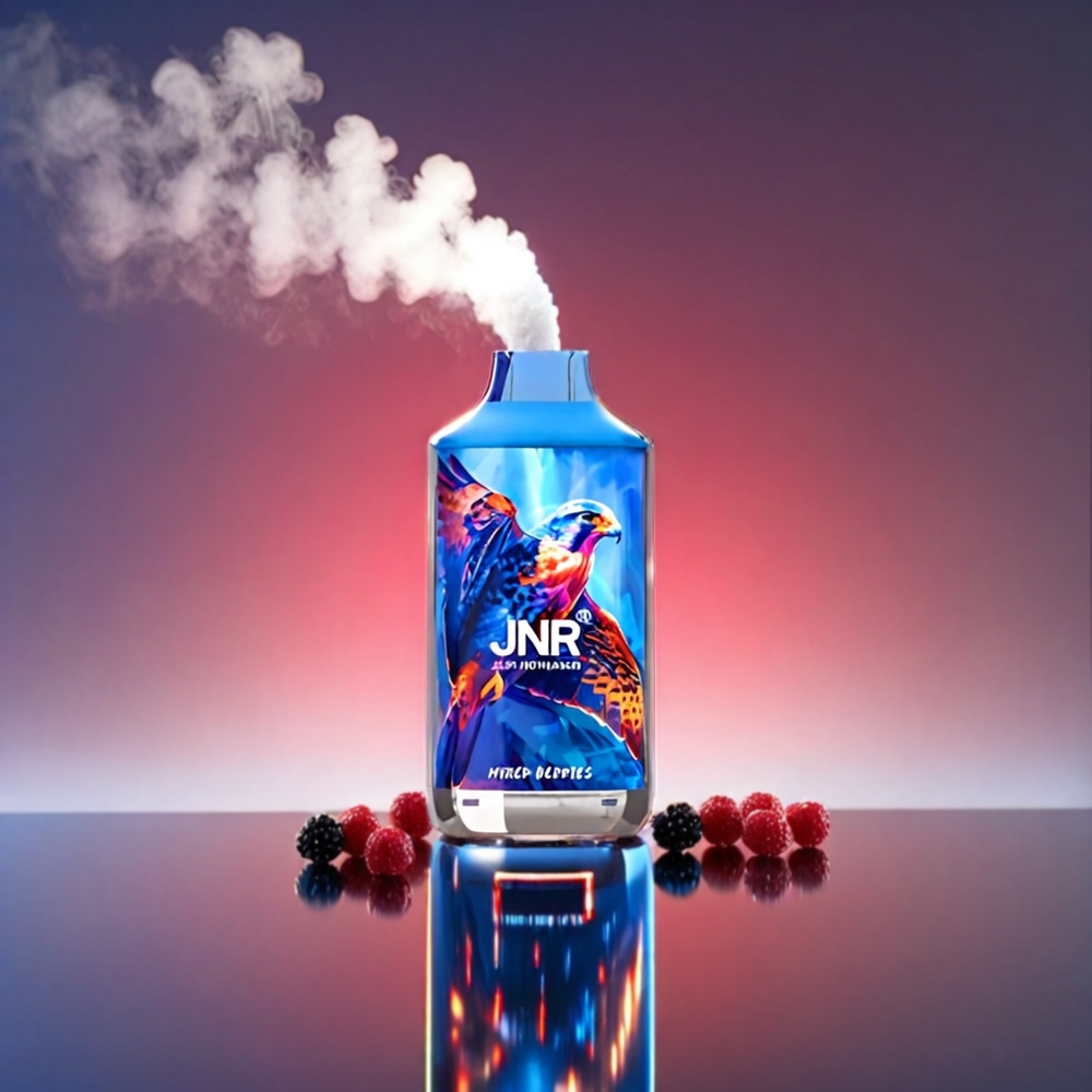JNR Falcon 16000 Puffs 850mAh 22ml Dual Mesh Coil Type C & LED Display Mixede Bær Engros Danmark