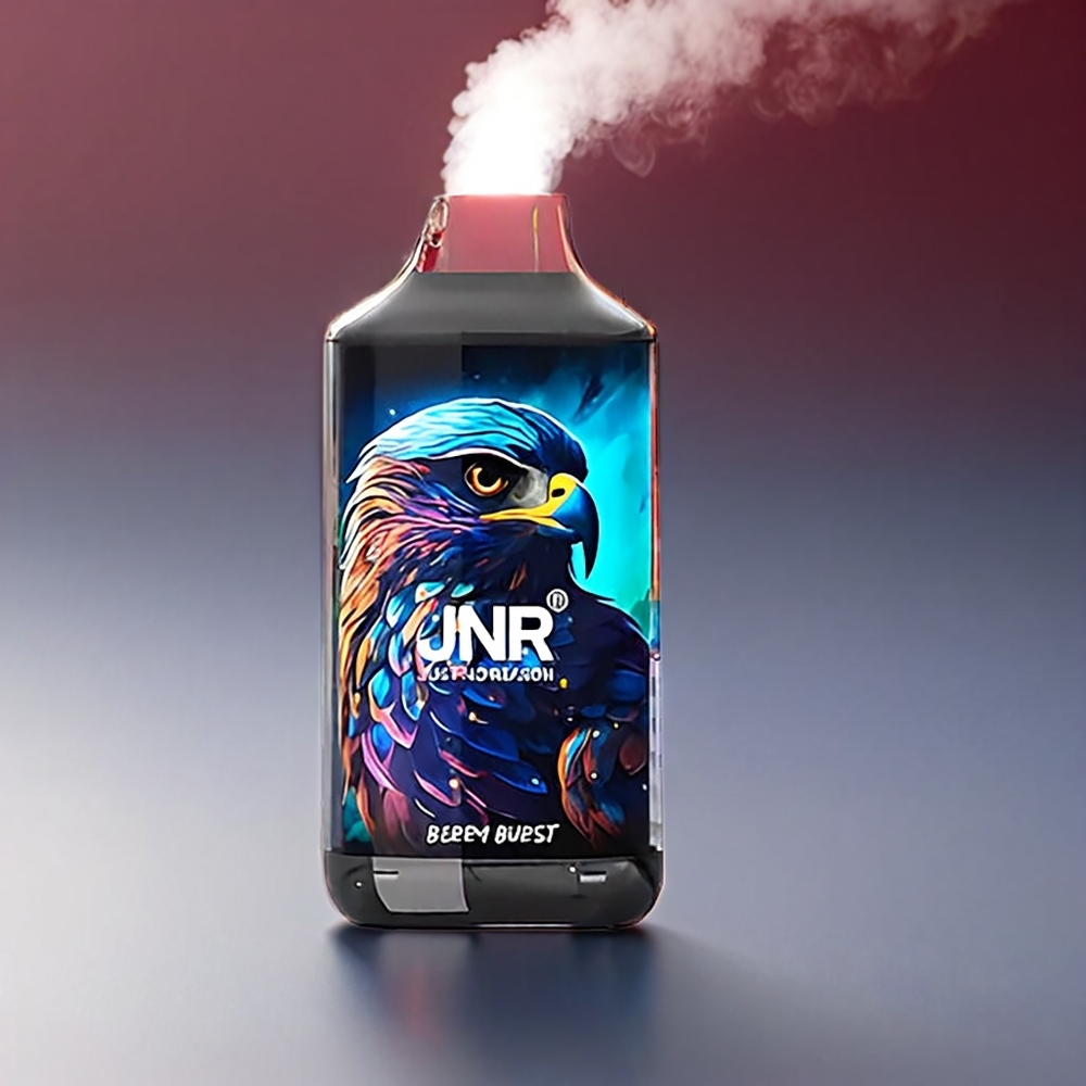 JNR Falcon 16000 Puffs 850mAh 22ml Dual Mesh Type C Smart LED Bær Explosion Engros Danmark