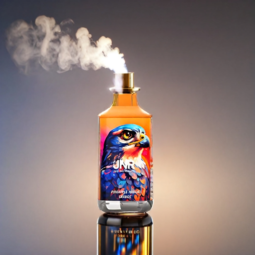 JNR Falcon Ananas Mango Appelsin 16000 Puffs 850 mAh 22ml Dual Mesh Coil Type C & LED Display Engros Danmark