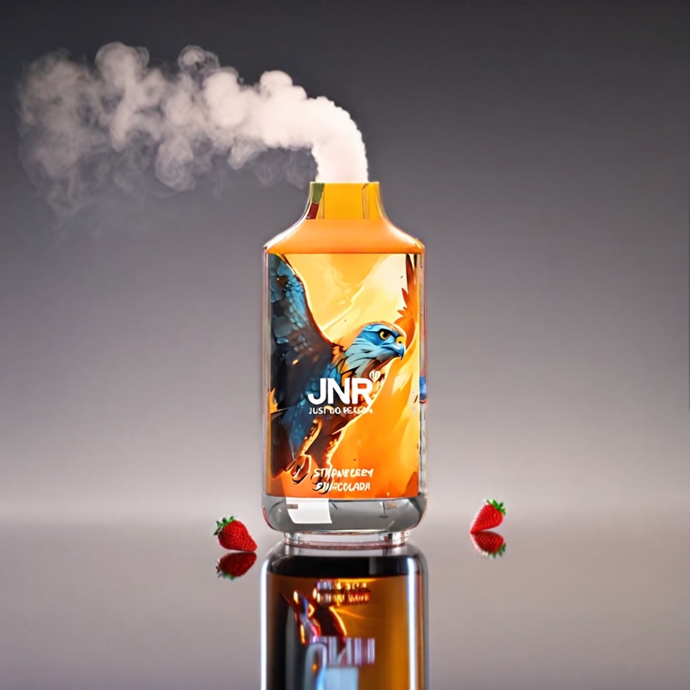 JNR Falkon 16000 Puffs Jordbær Pina Colada 850mAh 22ml Dual Mesh Coil Type C LED Engros Danmark