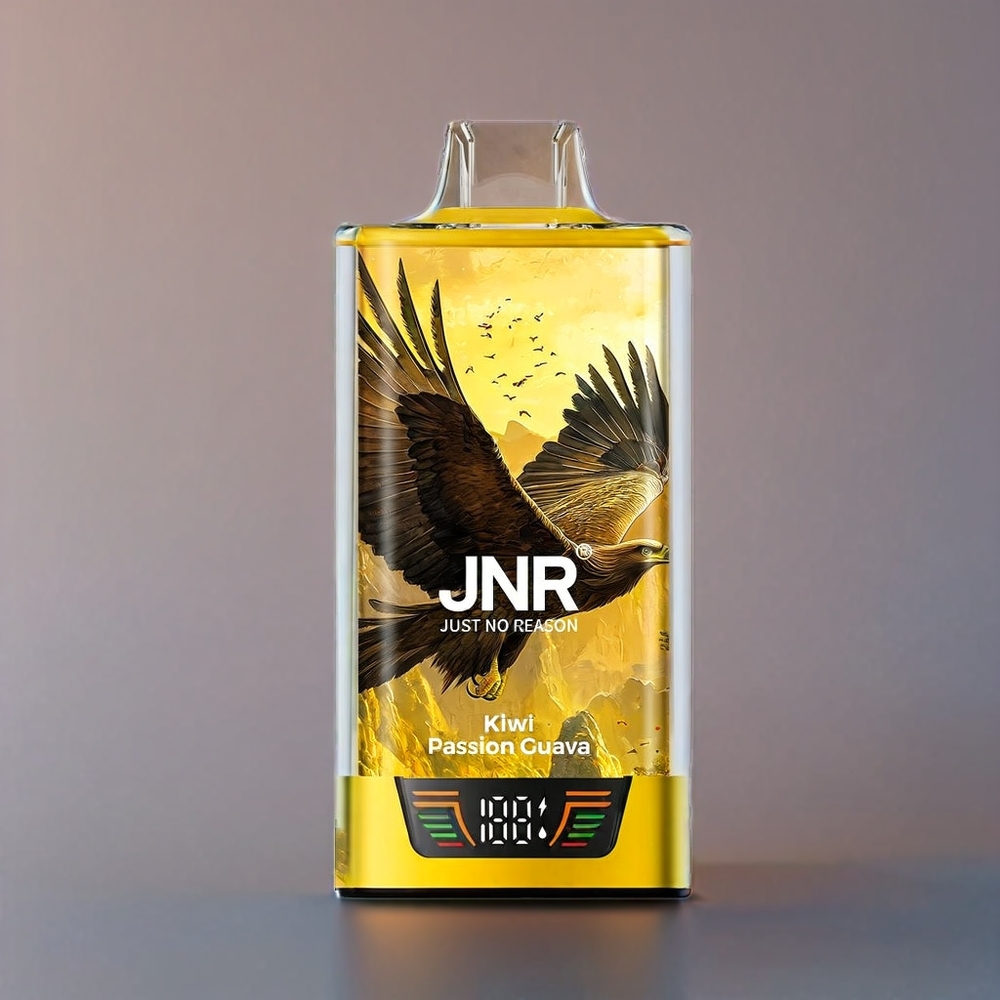 JNR Falcon Pro 28000 Pust Kiwi Passion Gvava 30ml Skærm Dobbelt Mesh 950 mAh Type-C Engros Danmark