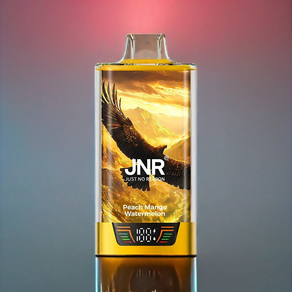 JNR Falken Pro 28000 Pust Fersken Mango Vandmelon 30ml Smart Skærm Dual Mesh Coil 950 mAh Type-C + Engros Danmark