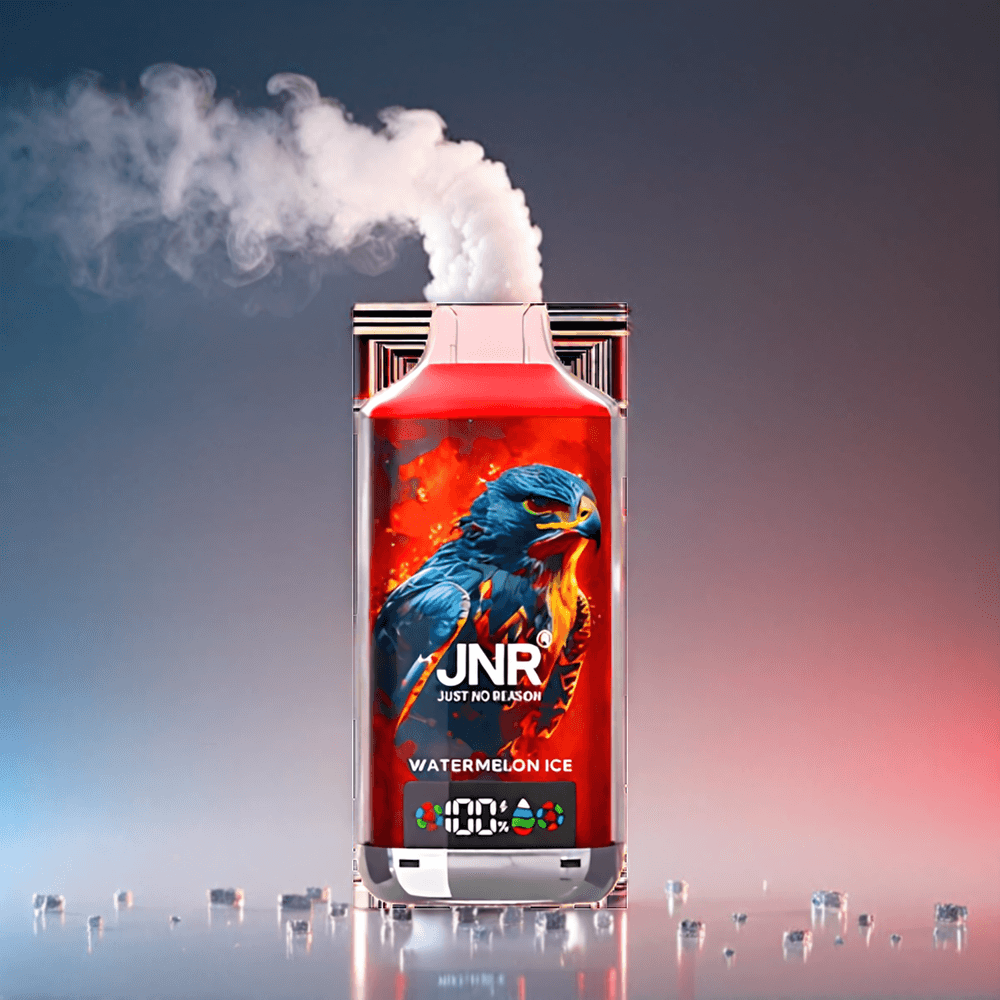 JNR Falcon X 18000 Puffs Vandmelon 750mAh 24ml Dual Mesh Coil Digital Display Type-C Engros Danmark
