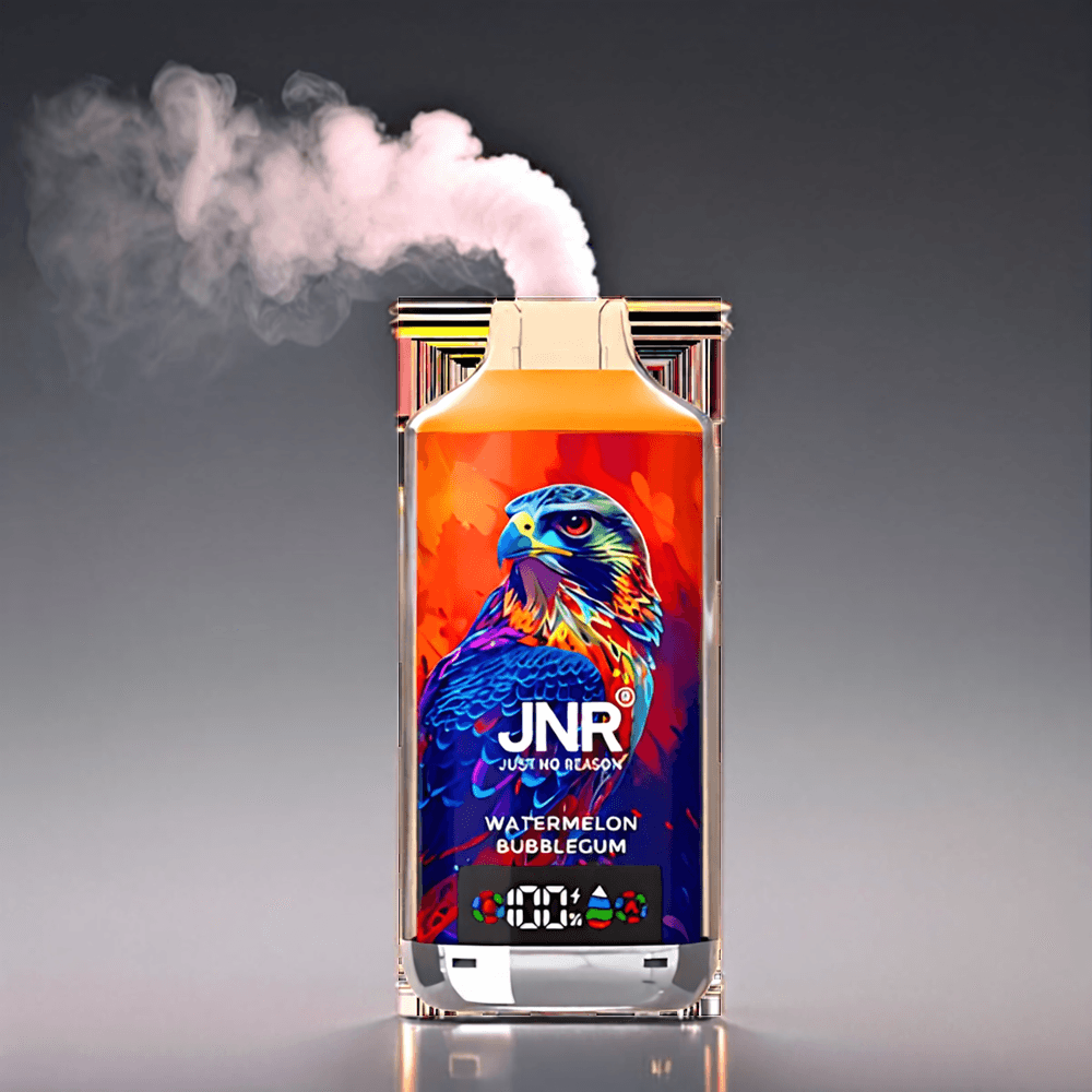 JNR Falcon X 18000 Puffs Vandmelon Bubblegum 750mAh 24ml Dual Mesh Digital Type-C Engros Danmark