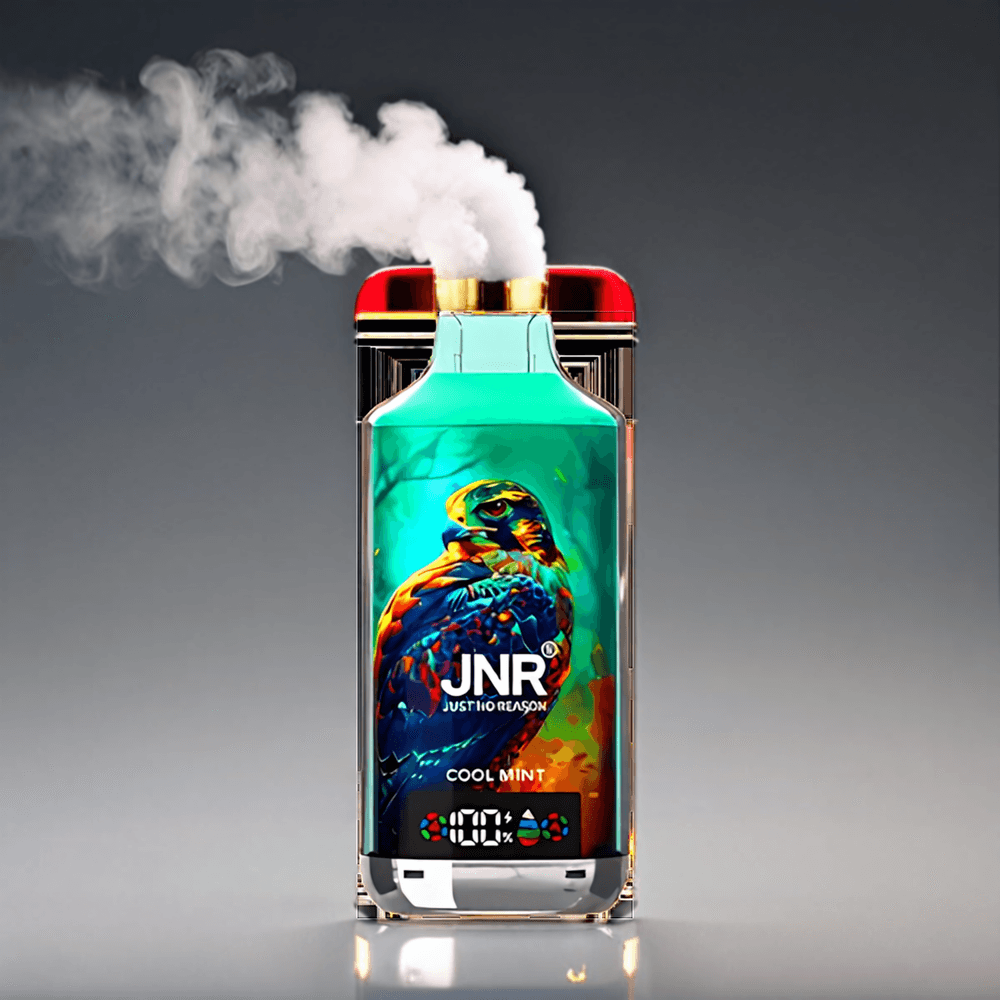 JNR Falkon X 18000 Puffs Dual Mesh & Dual Core 24ml 750mAh Type-C Display Cool Mint Engros Danmark