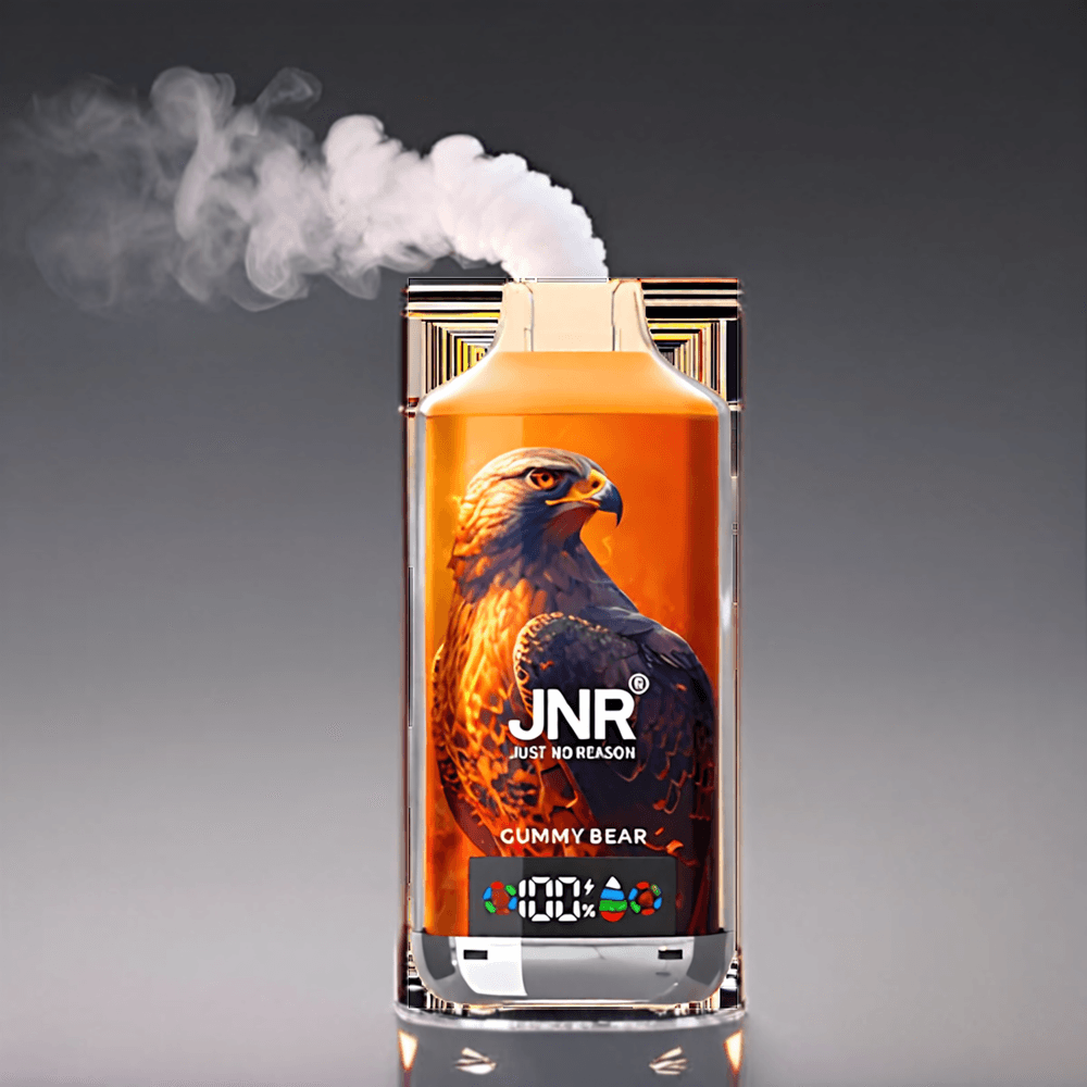 JNR Falkon X 18000 Pumps Gummibjørn 750mAh 24ml Dual Mesh & Dual Core Digital Type-C Engros Danmark