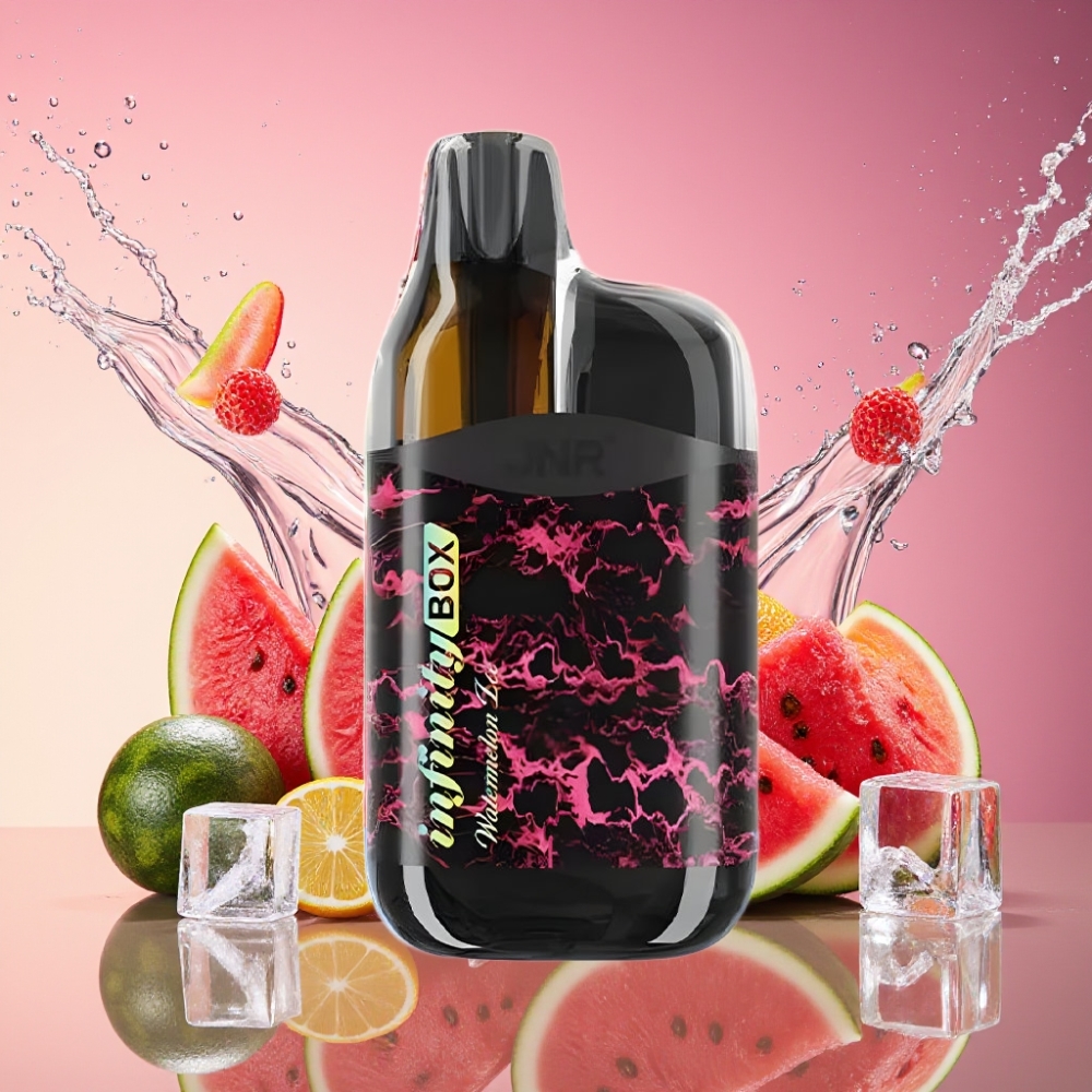 JNR Infinity Box 10700 Puffs Vandmelon Is 2200mAh 15ml 2% Engros Danmark