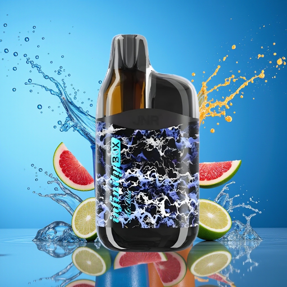 JNR Infinity Box 10700 Pust Opladningsfri E-damp Mr Blå 2200mAh 15ml 2% Engros Danmark