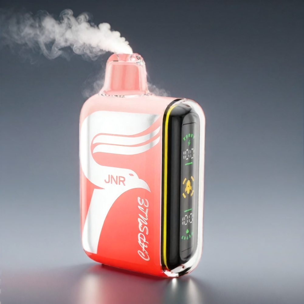 JNR Capsule 15000 Puffs Vandmelon Brazz 850mAh 20ml 20W Dual Mesh Coil Smart LED Boost Mode Type-C Engros Danmark