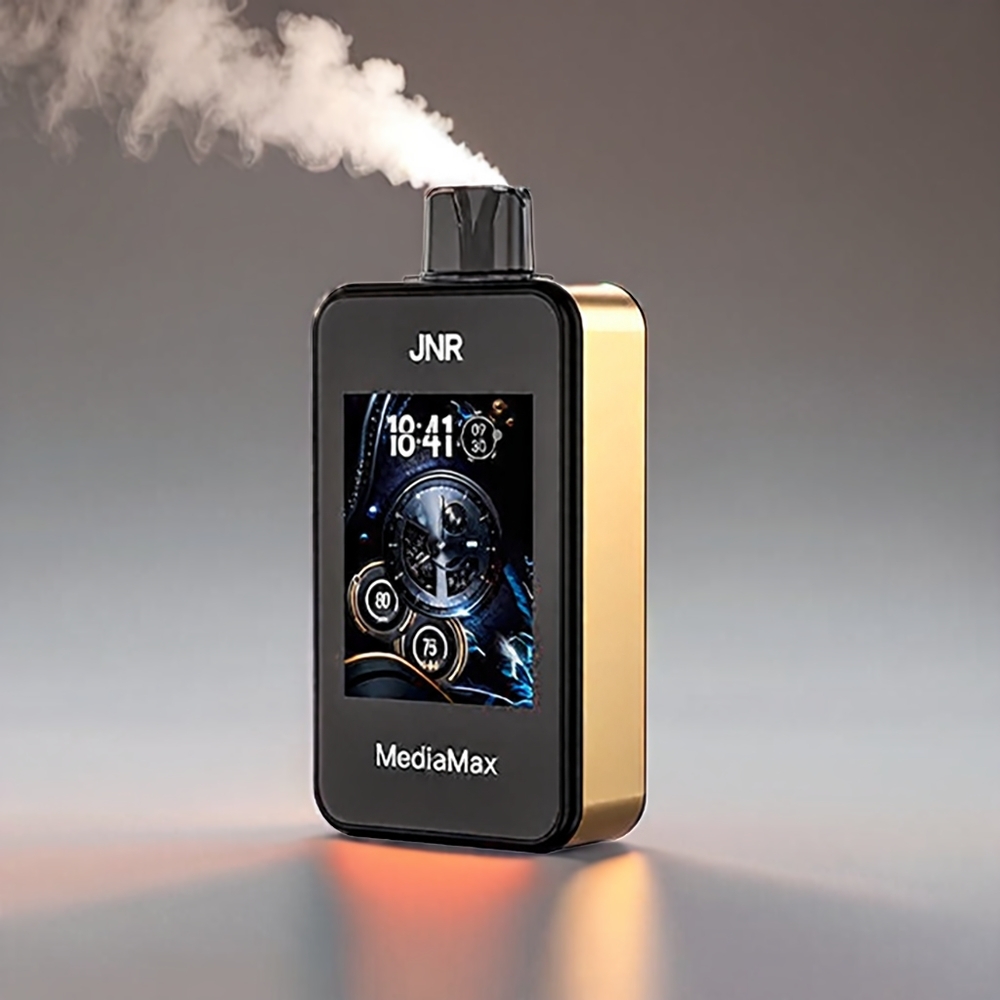 JNR MediaMax 40000 Puffs 2.4'' HD Display Type-C 21mL 5% Fersken Mango Vandmelon Engros Danmark
