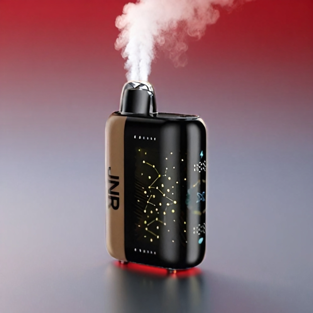 JNR Plus-X 26000 Puffs Frisk Kirsebær Cola - 850mAh 28ml 2% Dual Mesh Coil Type-C 3D Skærm Engros Danmark
