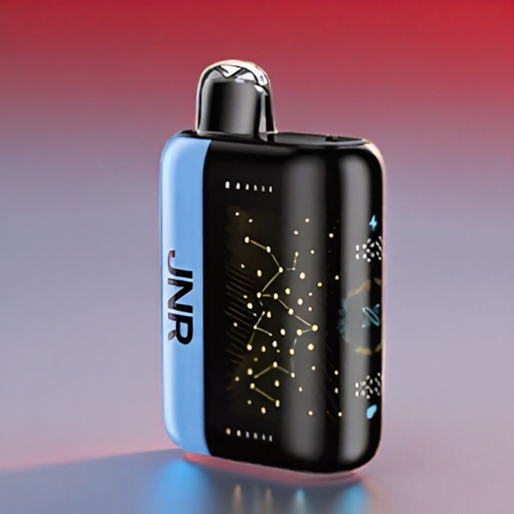 JNR Plus-X 26000 Puffs Kirsebær Bær – 850 mAh 28ml 2% Dual Mesh Coil Type-C 3D Skærm Engros Danmark