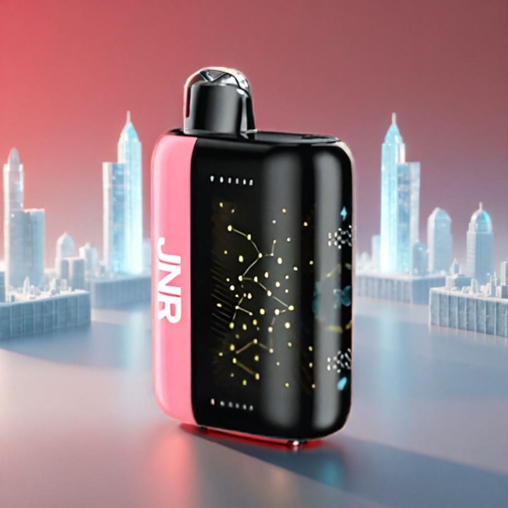 JNR Plus-X 26000 Puffs Vandmelon 26000 Puffs 850mAh 28ml 2% Dual Mesh Coil Type-C 3D Skærm Engros Danmark