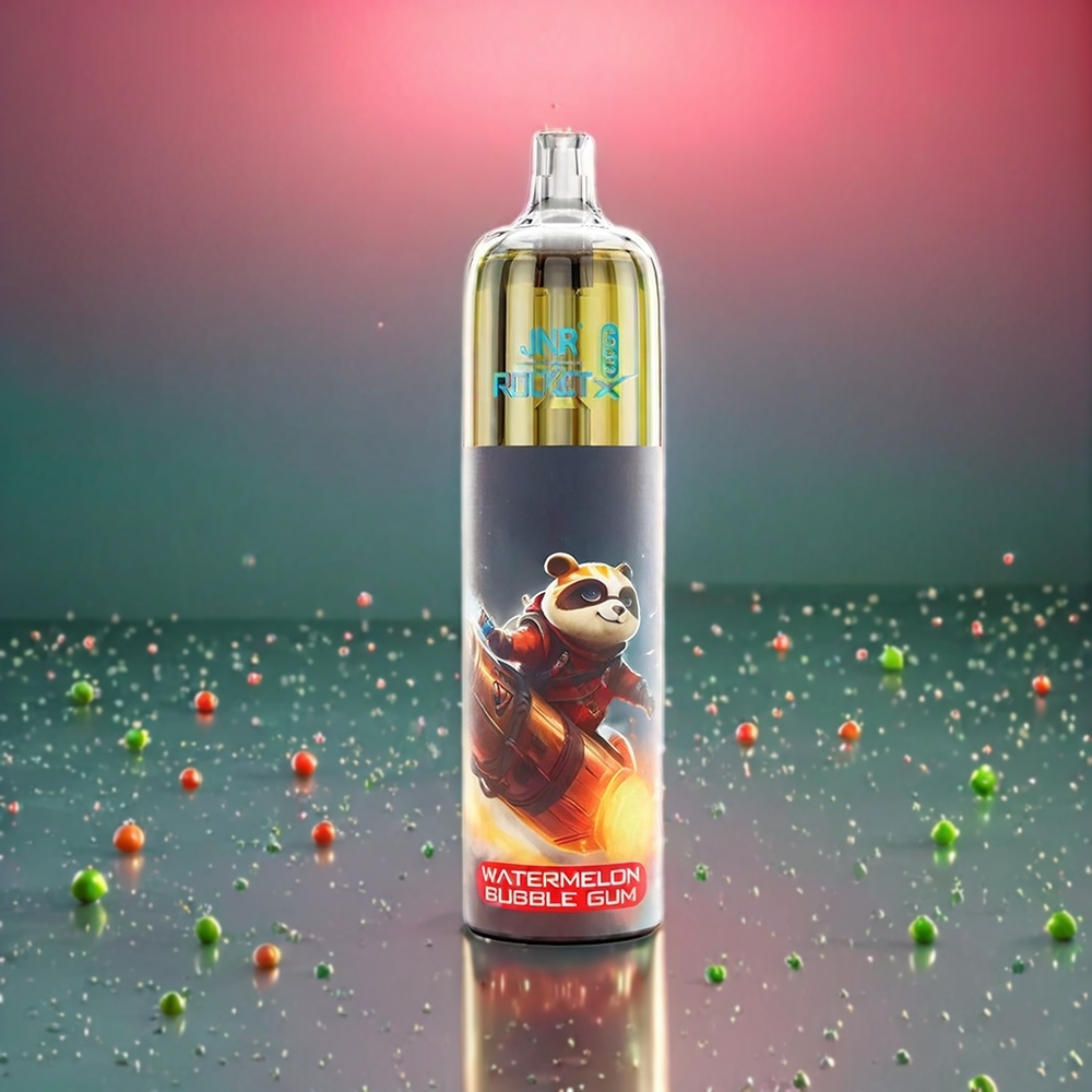 JNR Rocket X 12400 Pust Vandmelon Tyggegummi Type-C Hurtigopladning 850mAh 22ml Engros Danmark