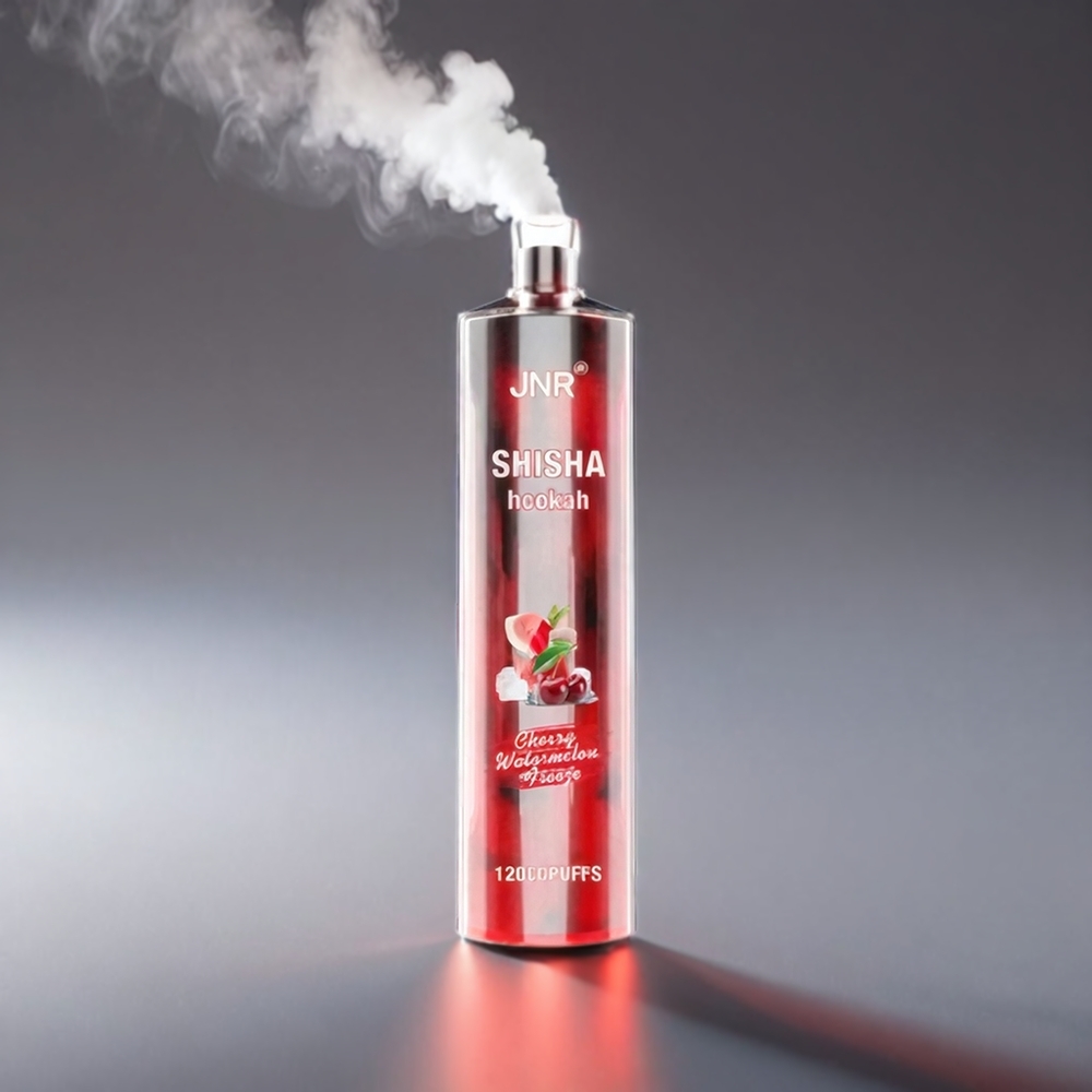 Jnr Shisha Hookah 12000 Puffs Kirsebær Vandmelon Fryse 12000 Puffs 750mAh 24ml 0.6 Ohm Engros Danmark