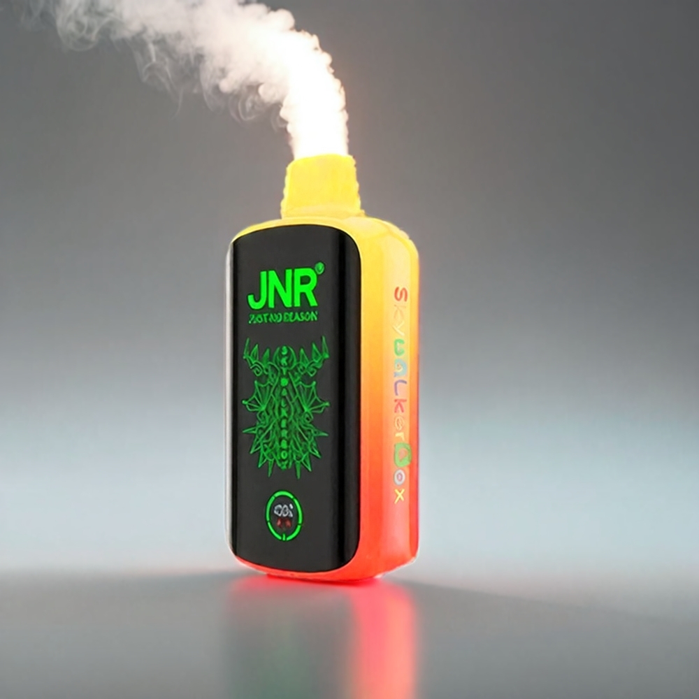 JNR Skywalker Box 21000 Puffs Kiwi Vandmelon 850mAh 25ml Dual Mesh Coil Type-C Fuld Skærm Engros Danmark