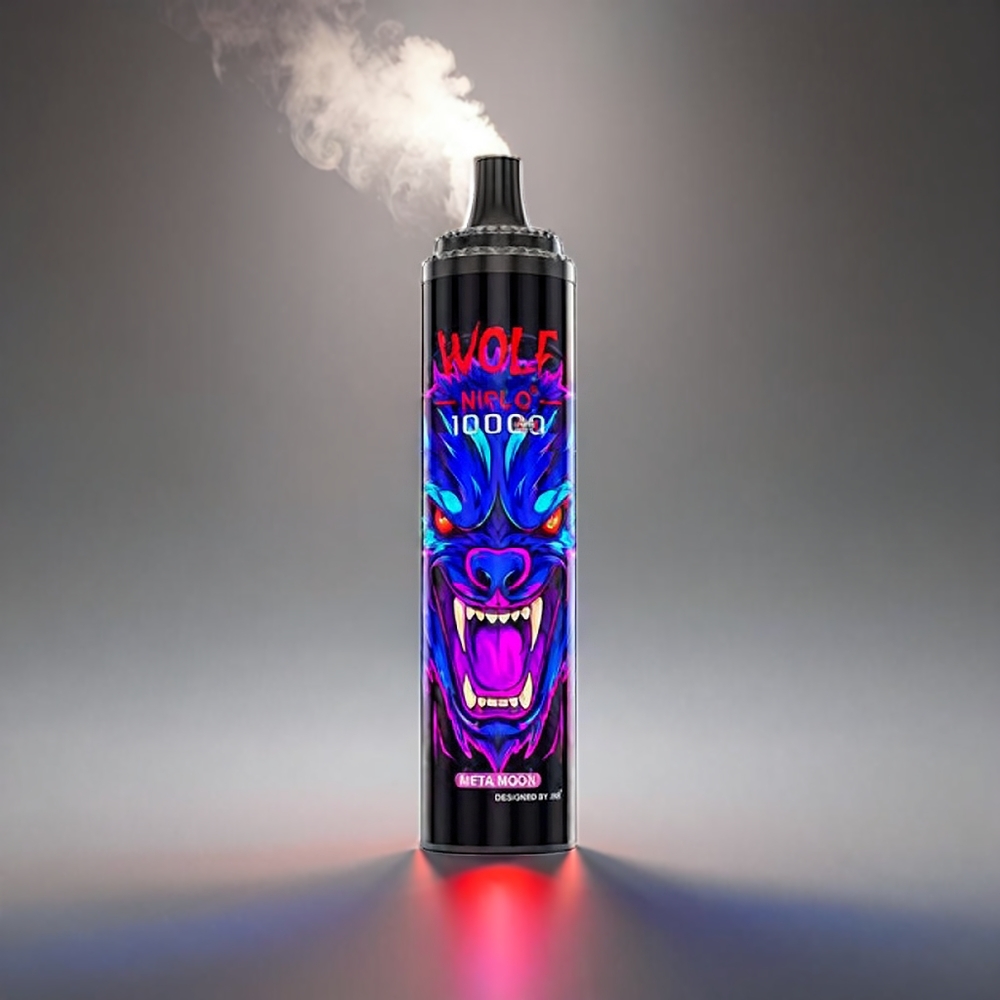 JNR Wolf 10000 Puffs Meta Måne 1.0Ω Mesh 650mAh 20ml 0%/2%/5% Type-C Engros Danmark