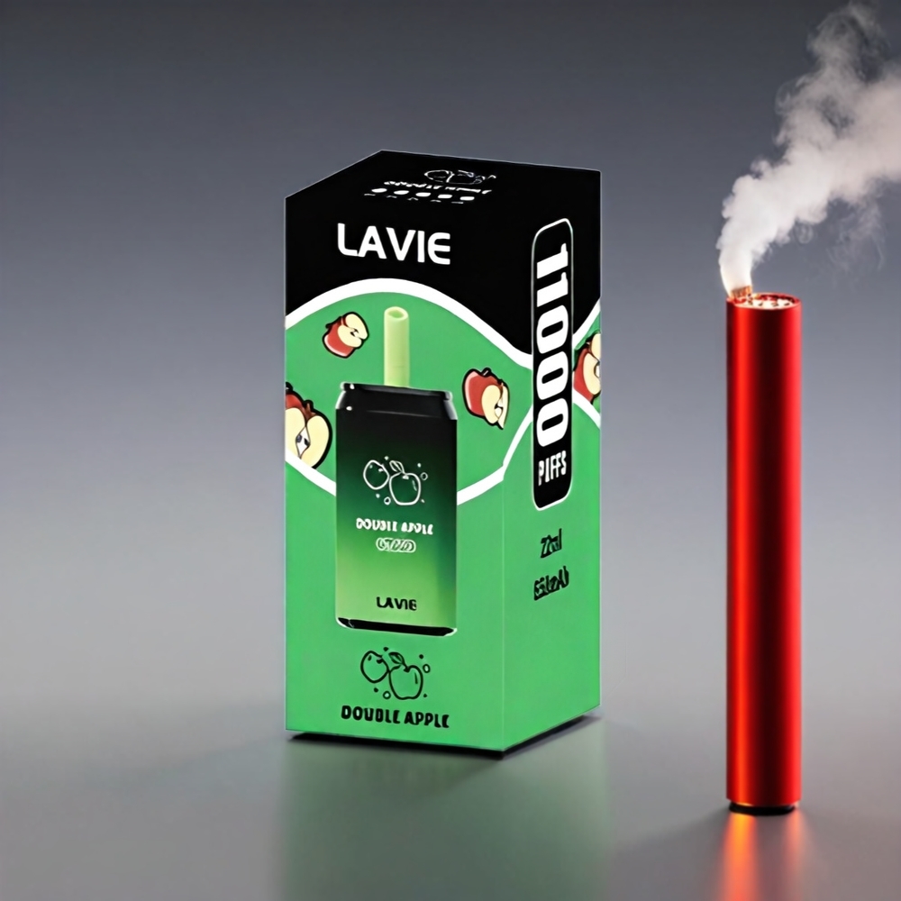 LAVIE Aurora 11000 Puffs Dobbelt Æble 650mAh Type C 22ML 0% Engros Danmark