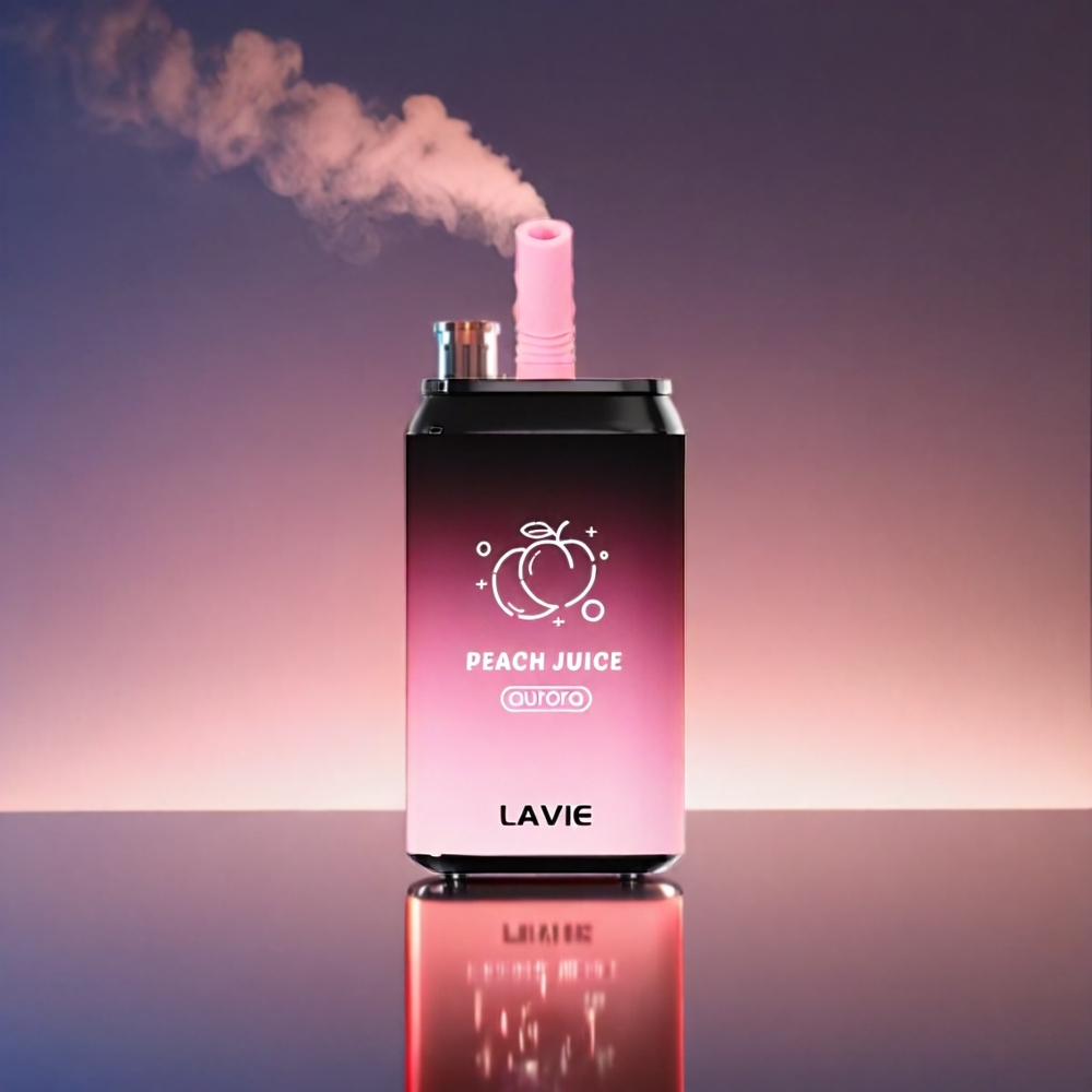 LAVIE Aurora 11000 Puffs Fersken Juice 0%/2%/5% 22ML 650mAh Type C Engros Danmark